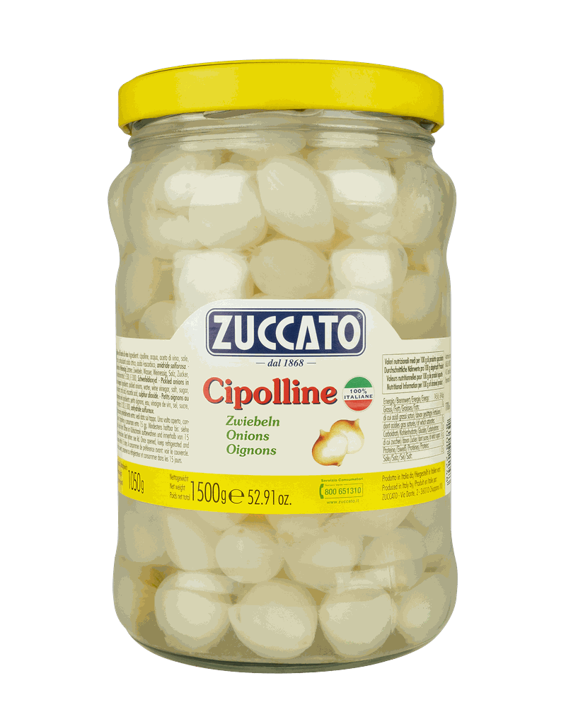 Cipolline maggioline 1700ML Zuccato — 1700 ml vetro