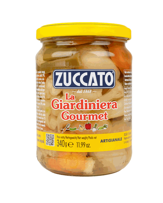 Giardiniera gourmet 370ML Zuccato — 370 ml vetro