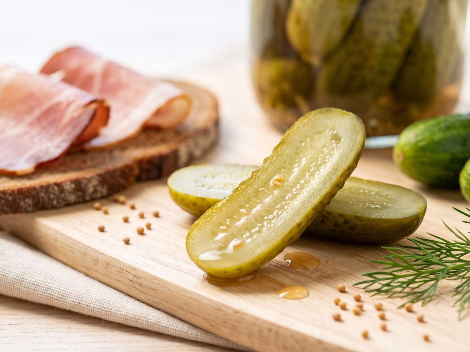 Zuccato sweet and sour cucumbers — crispness from fresh processing