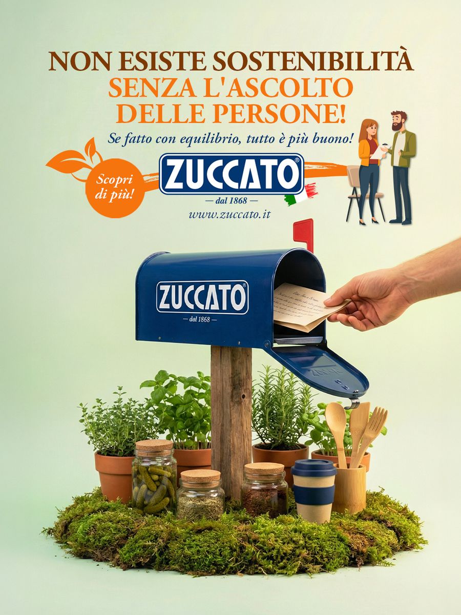Zuccato advertising — Listening to people