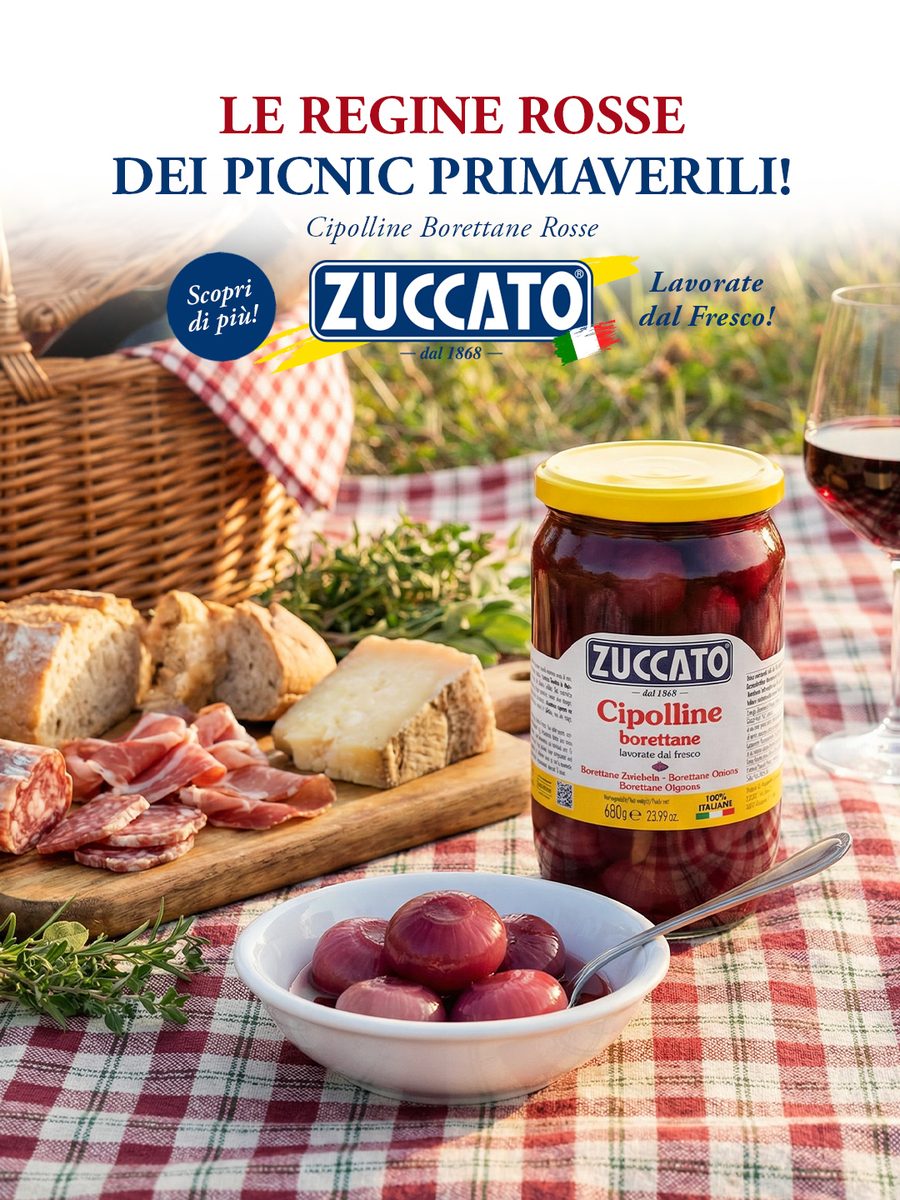 Zuccato advertising — Red Borettane Onions