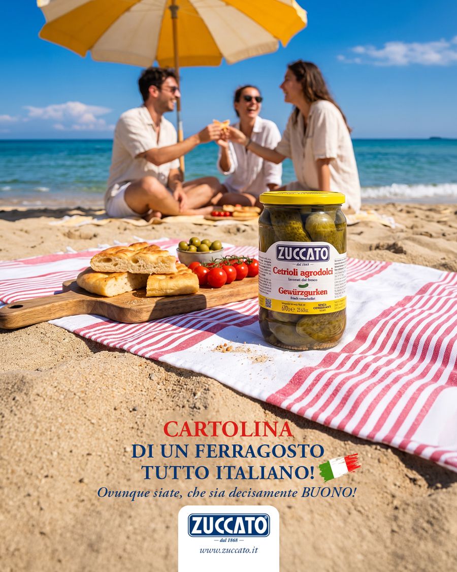 Zuccato advertising — Italian Ferragosto