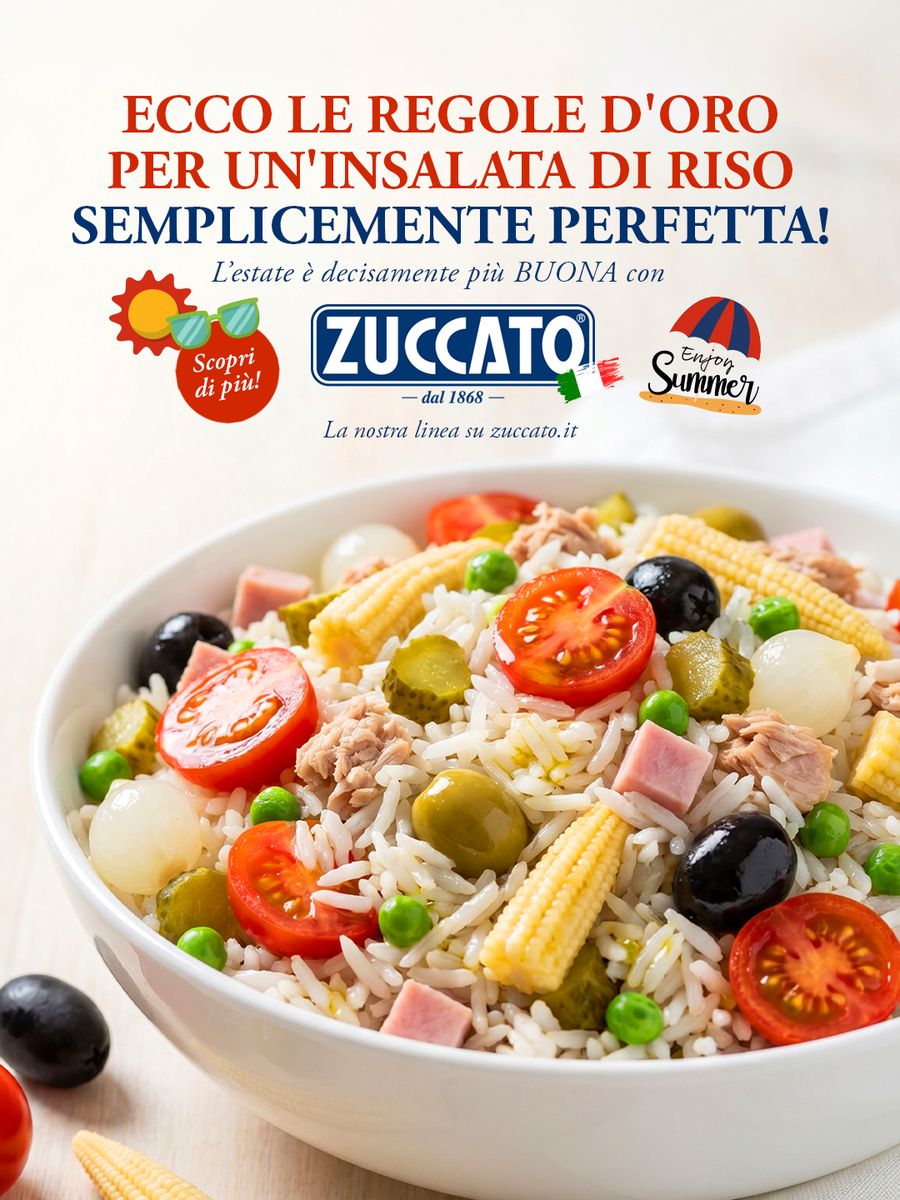 Zuccato advertising — Rice salad