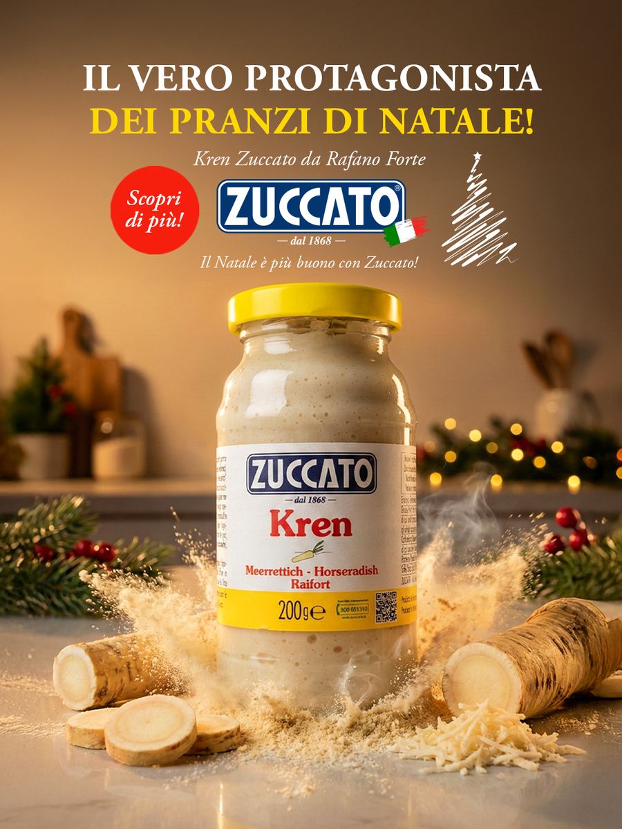 Zuccato advertising — Kren, star of Christmas