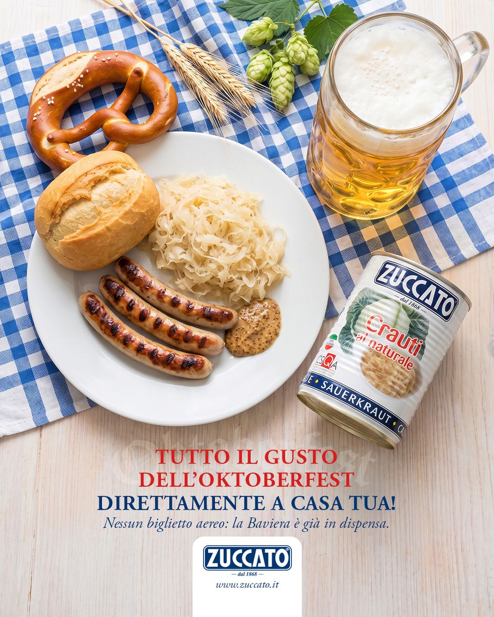 Zuccato advertising — Oktoberfest at home