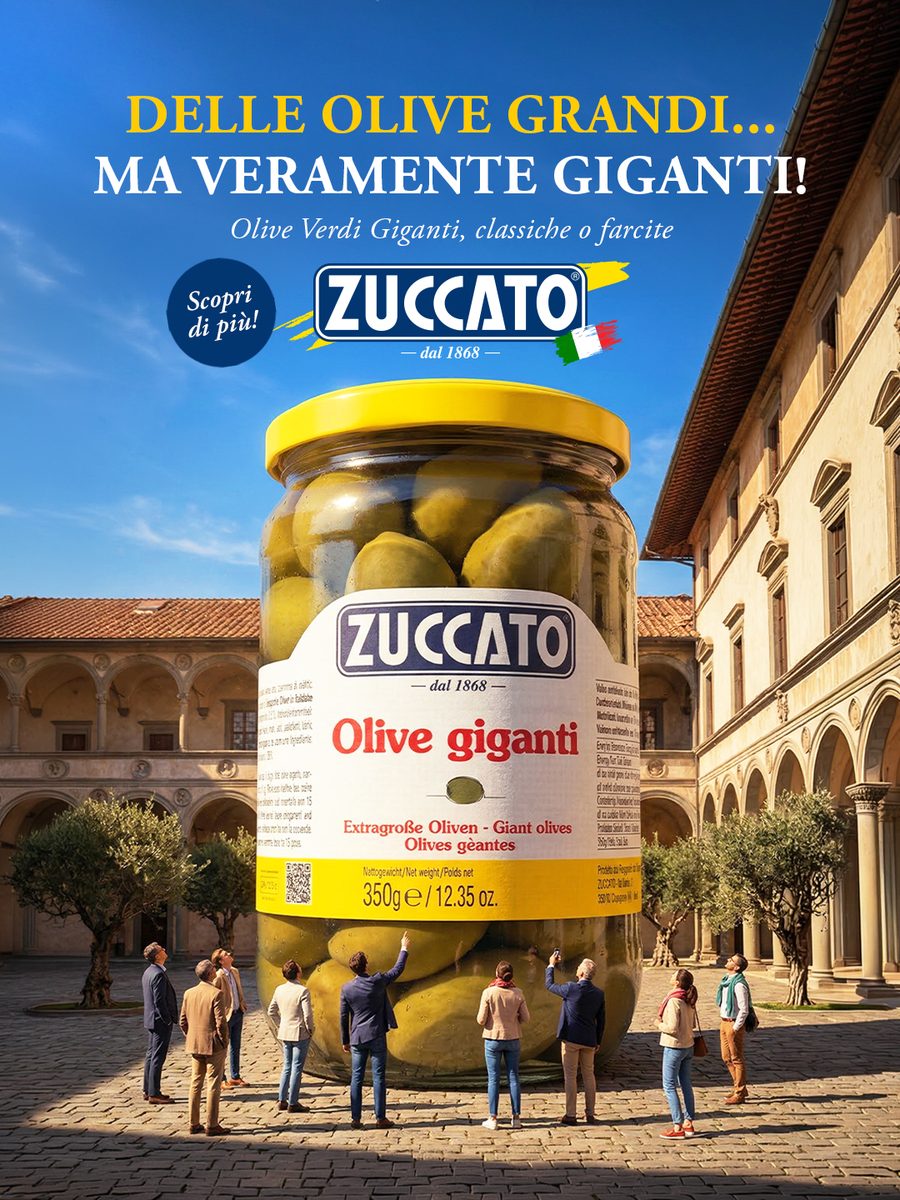 Zuccato advertising — Giant Olives