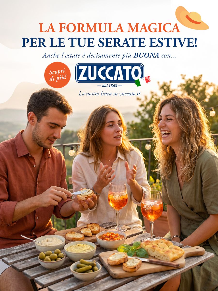 Zuccato advertising — Summer evenings on the terrace