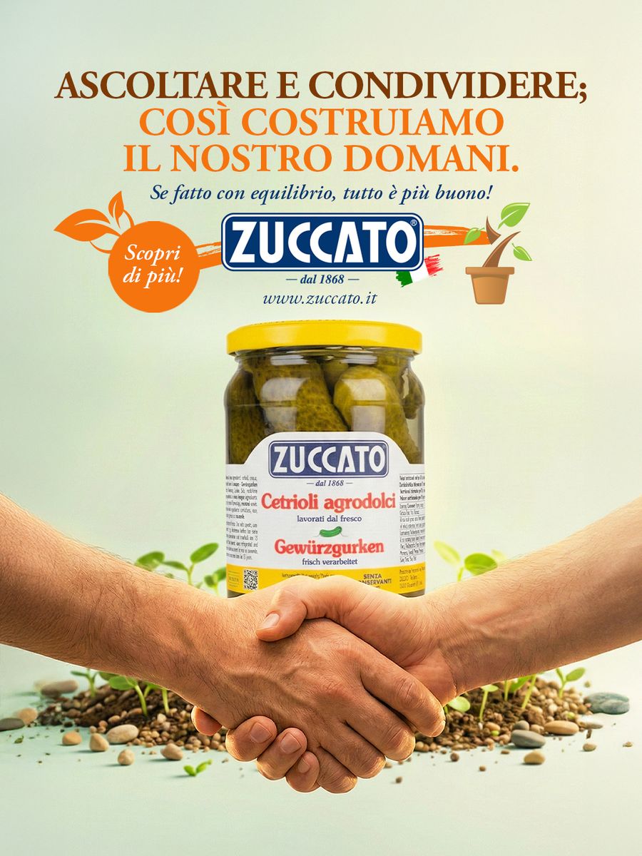Zuccato advertising — Sustainability — February 2025
