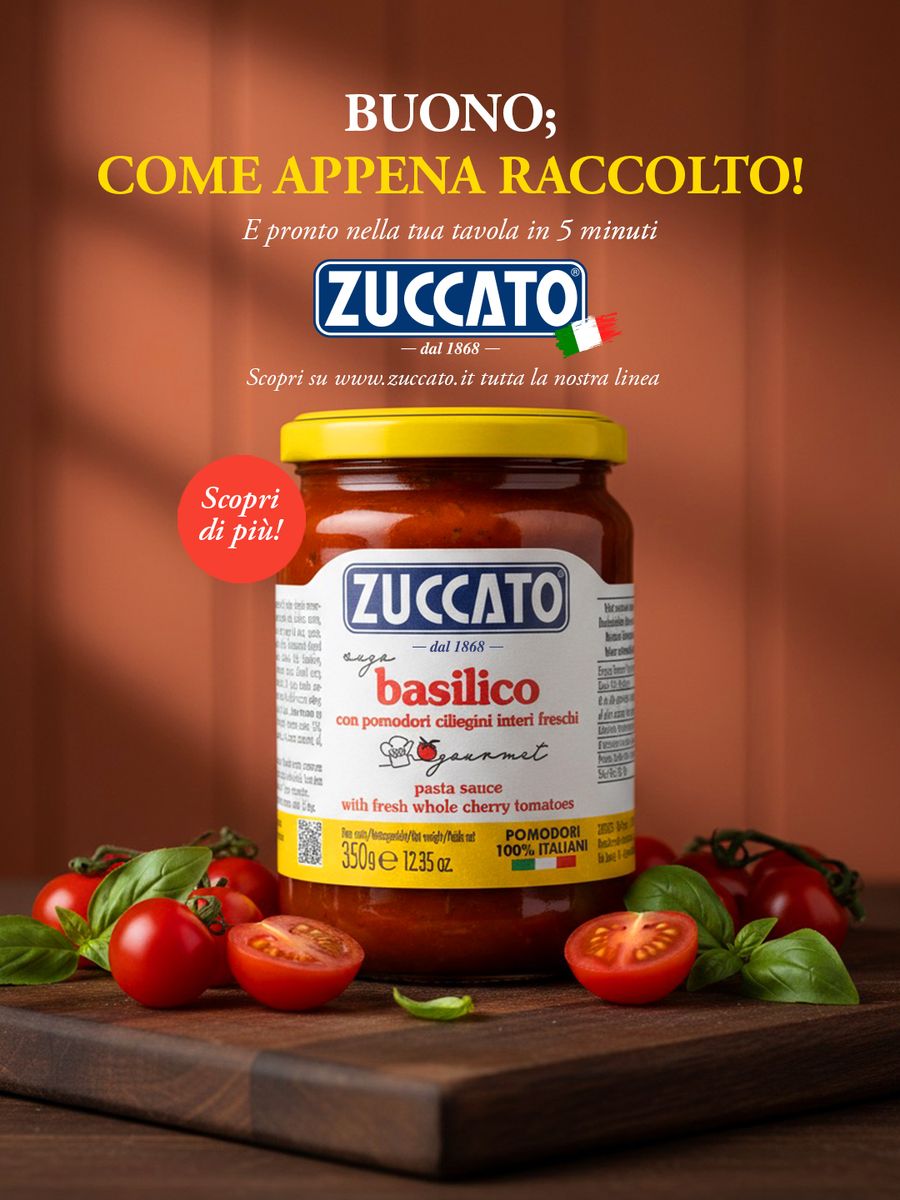 Zuccato advertising — As good as freshly picked